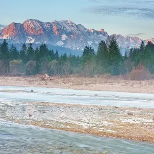 Wettersteingebirge Mountain Range Print