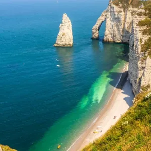 Etretat White Cliffs Print Etretat White Cliffs Print