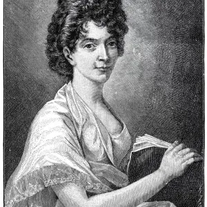 Constanze Mozart 19th Century Print Constanze Mozart 19th Century Print