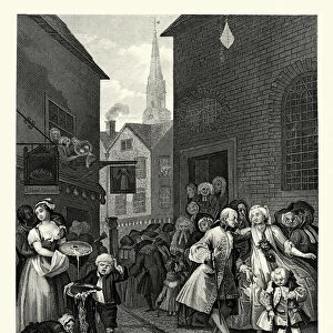 William Hogarth Four Times of the Day - Noon