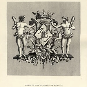 William Hogarths, Coat of Arms of the Duchess of Kendal