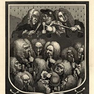 William hogarths consultation of physicians, 18th Century