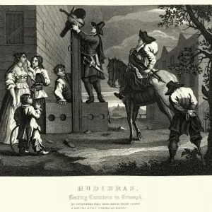 William Hogarths Hudibras Leading Cromdero in Triumph William Hogarths Hudibras Leading Cromdero in Triumph