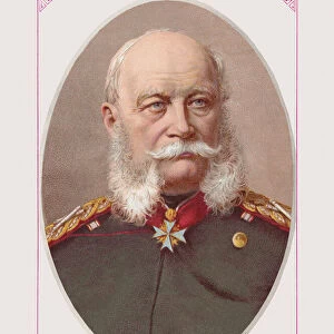William I (German emperor, 1797-1871), chromolithograph, published in 1887