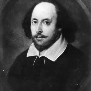 Print of William Shakespeare circa 1610 Print of William Shakespeare circa 1610