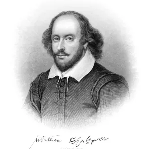 William Shakespeare Print William Shakespeare Print