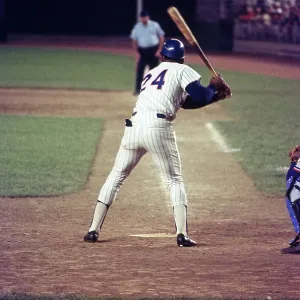 Willie Mays At Bat, Shea Stadium