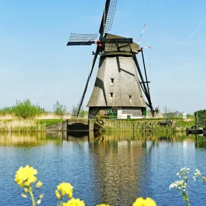 Windmills of Kinderdijk, Netherlands Windmills of Kinderdijk, Netherlands