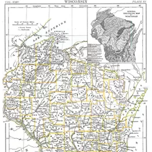 Wisconsin ggmap 1885
