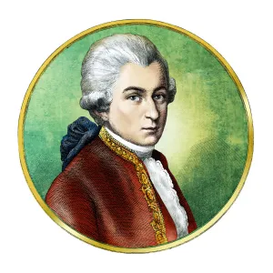 Wolfgang Amadeus Mozart austrian composer portrait