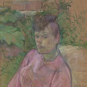 Woman In The Garden Of Monsieur Forest Woman In The Garden Of Monsieur Forest