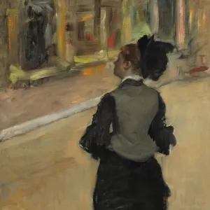 Woman Viewed From Behind (Visit To A Museum) Woman Viewed From Behind (Visit To A Museum)
