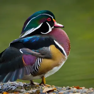 Wood Duck (Aix sponsa) Print Wood Duck (Aix sponsa) Print