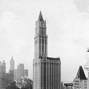 The Woolworth Building On Broadway