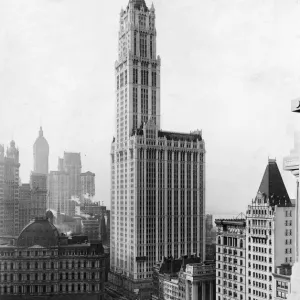 The Woolworth Building On Broadway The Woolworth Building On Broadway