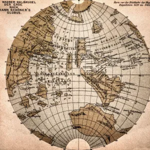 World map from 1520