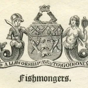 Worshipful Company of Fishmongers armorial Worshipful Company of Fishmongers armorial