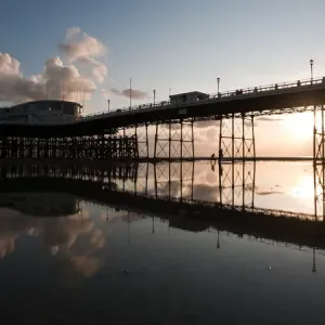 Worthing Pier reflection Worthing Pier reflection
