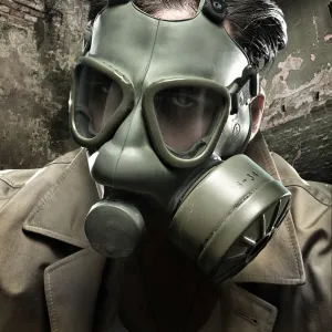 Visual Treasures Photographic Print Collection: Gas Masks