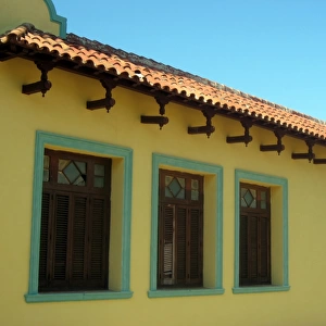 Yellow building, Trinidad, Cuba