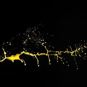 Yellow color splash Yellow color splash