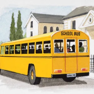 Yellow school bus