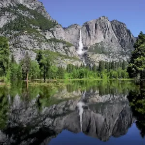 Yosemite Falls Reflection Print Yosemite Falls Reflection Print