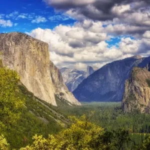Yosemite Valley Print from Inspiration Point Yosemite Valley Print from Inspiration Point