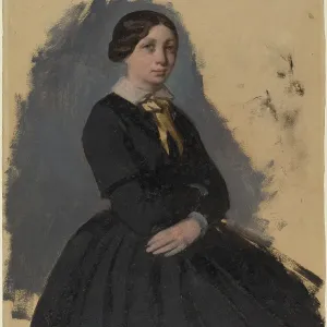 Young Woman In Black Young Woman In Black