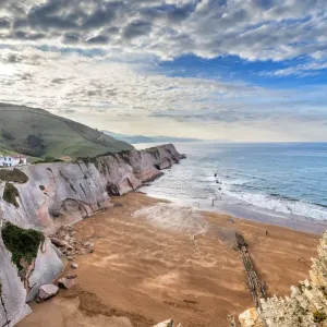 Zumaia Landscape Print