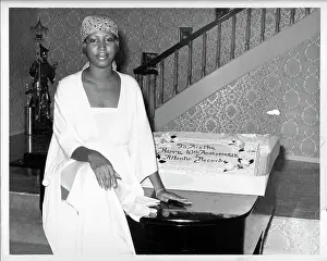 Aretha Franklin Prints: 10 Year Anniversary Cake From Atlantic Records