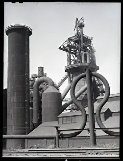 Furnace Prints: 1000-Ton Blastfurnace At Mckinney-Corrig