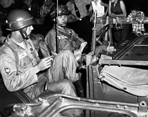 Little Rock Prints: 101st Airborne Arriving at Central High School
