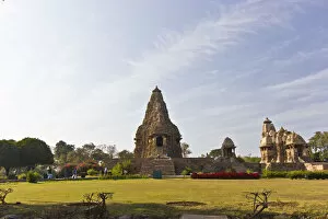 Garden Path Collection: 10th century built Kandariya Mahadeva Temple, Khajuraho, Chhatarpur District, Madhya Pradesh, India