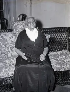 Oldest Prints: 119-Year-Old Black Woman Seated