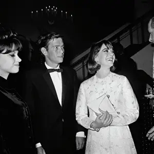 Prints of American actress Natalie Wood, accompanied by a man in a tuxedo and bow tie, at the 12th Annual Deb Star Ball, at the Hollywood Palladium in the Hollywood neighbourhood of Los Angeles, California Grace, Glamour & Timeless Elegance: 12th Annual Deb Star Ball, Hollywood, L.A