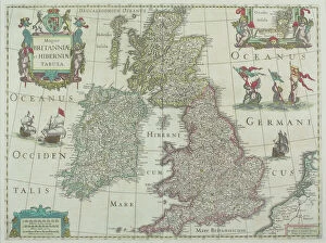 Images Dated 3rd May 2006: 1643, antiquity, archival, british isles, cartography, england, europe, geographical