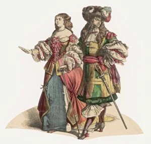 Images Dated 21st November 2008: 17th Century Fashion