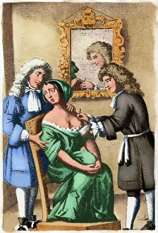 17th Century Surgeon Performing Mastectomy