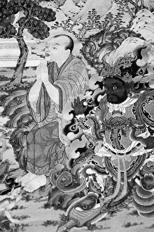 Buddhist Prints: 17Th Century Wall Decoration
