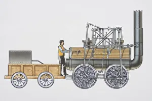 Images Dated 13th June 2006: 1825 locomotion, side view