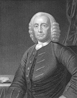 18th-Century Engraving of John Harrison