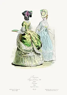 Traditional Clothing Gallery: 18th Century Fashion - Baroness