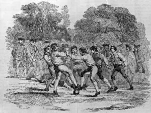 Gins Prints: 18th Century Soccer