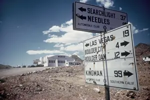 94174688vegas Prints: 19 Miles To Vegas