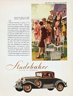 Partnership Prints: 1929 Studebaker Advertisement