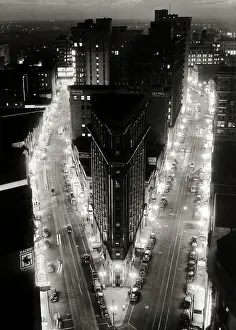 1930s Atlanta at Night
