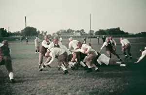 Sports Uniform Prints: 1930's High School Football