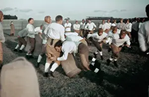 Sports Uniform Prints: 1930's High School Football