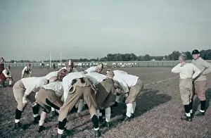 Sports Uniform Prints: 1930's High School Football